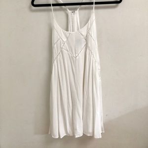White Lulus Swing Dress